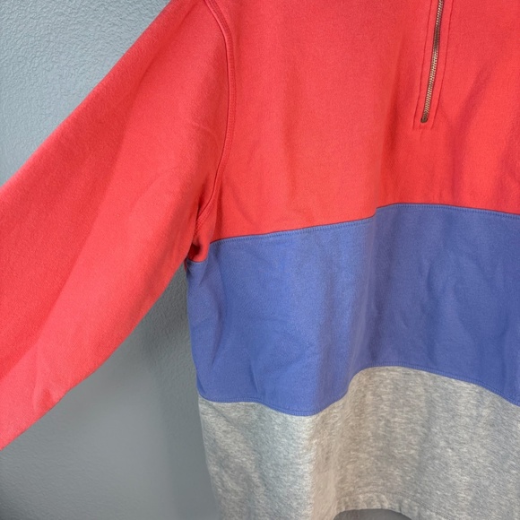 Pacer by Karen Scott Colorblock 1/4 Zip Sweater - Picture 2 of 6